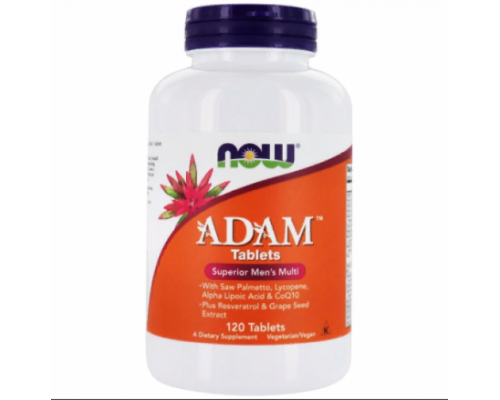 NOW Витамины, минералы ADAM Mens Multi 120таб. 